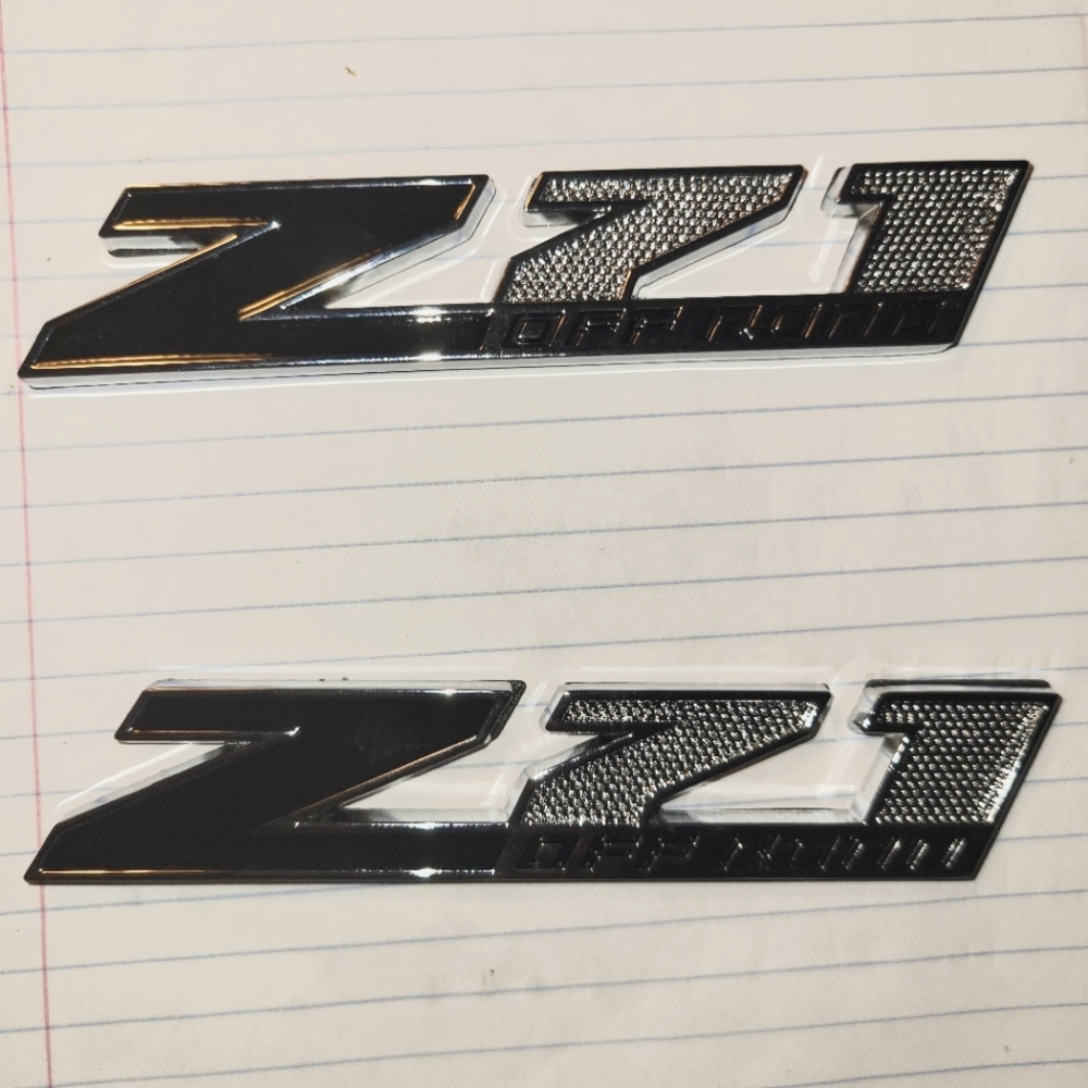 Chevrolet Z21 Off Road Emblem Decal